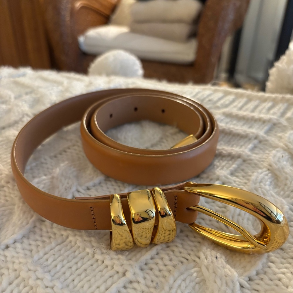 Madewell Triple Metal Keeper Belt - Picture 4 of 7